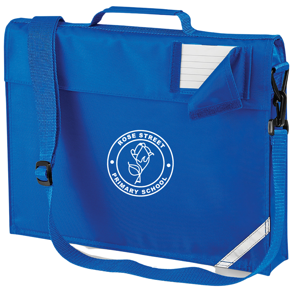 Rose Street - Junior Book Bag with Strap