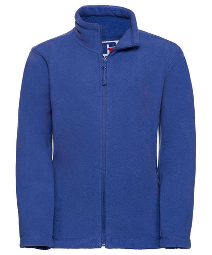 Minster In Sheppey Primary - Kids full-zip outdoor fleece in Royal Blue