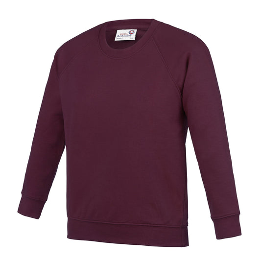 Crew Sweatshirt | Burgundy