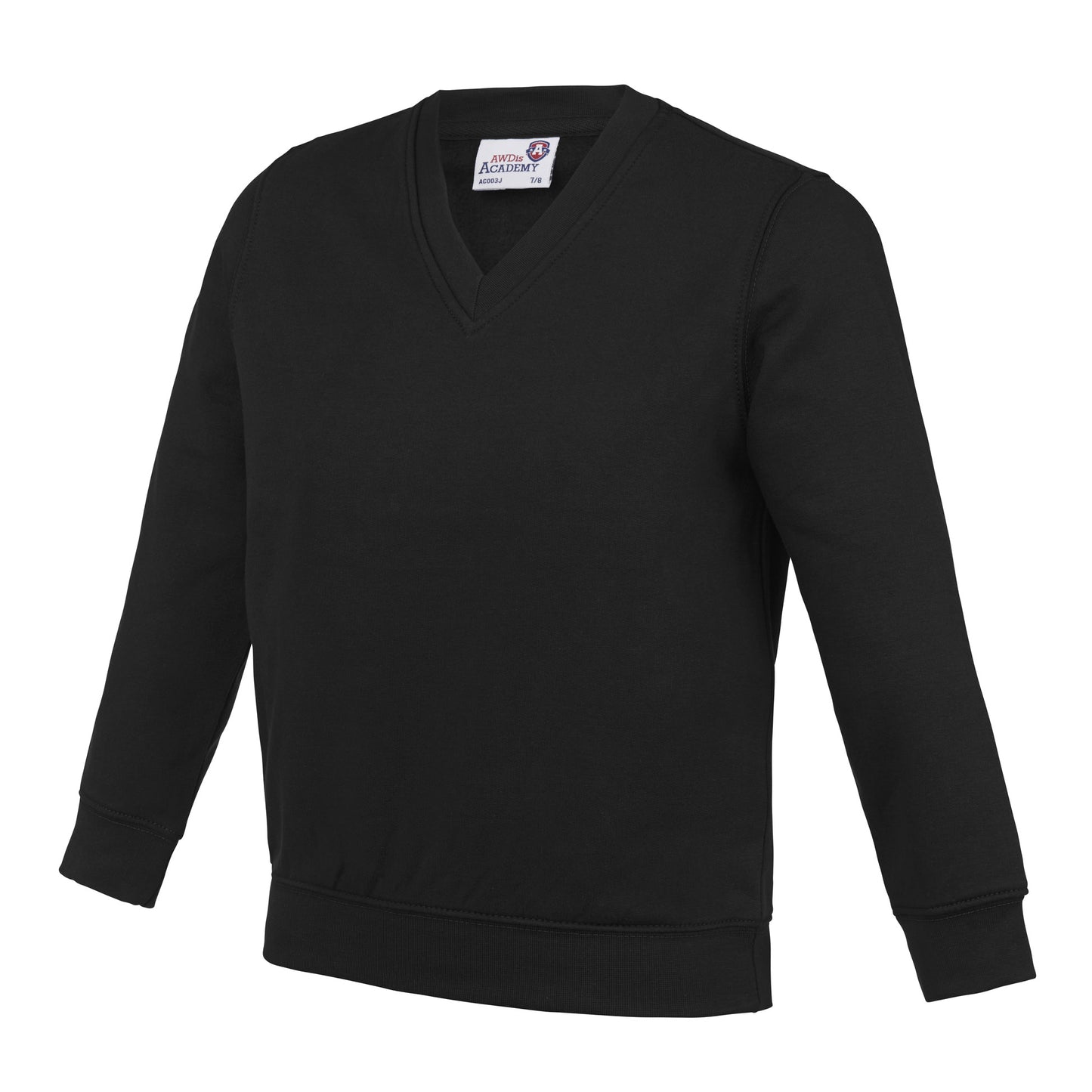 V-Neck Sweatshirt | Black