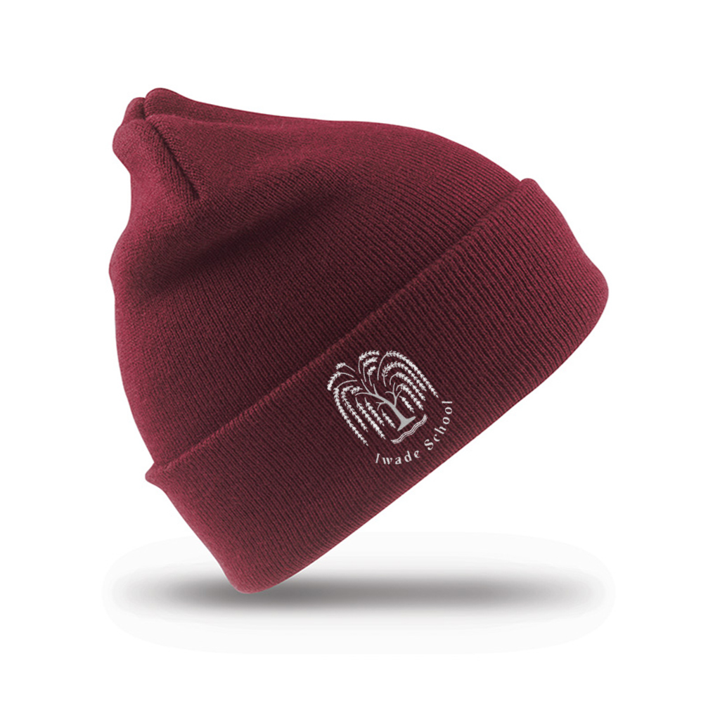 Iwade School -  Junior Woolly Ski Beanie