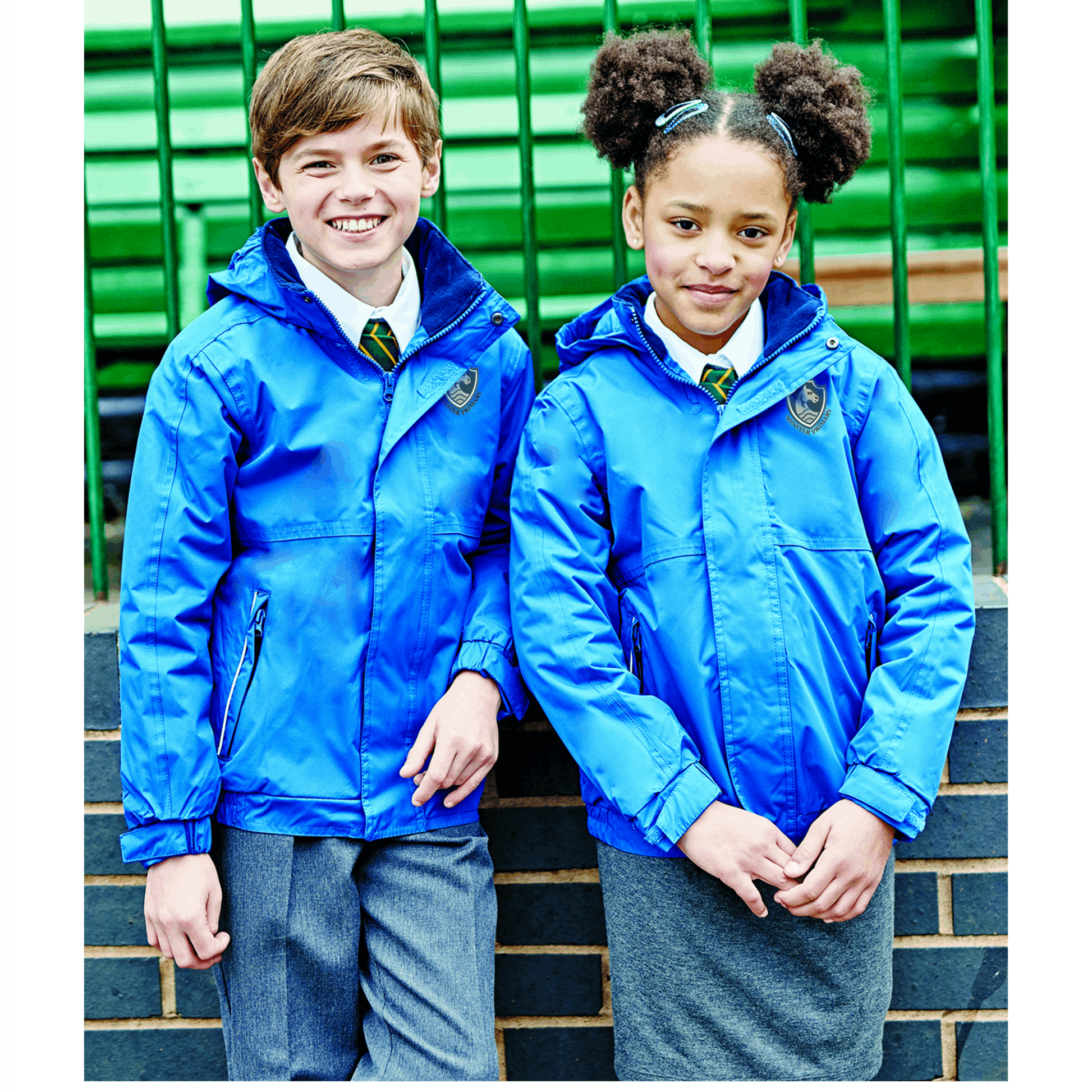 Minster In Sheppey - Kids School Jacket in Royal Blue