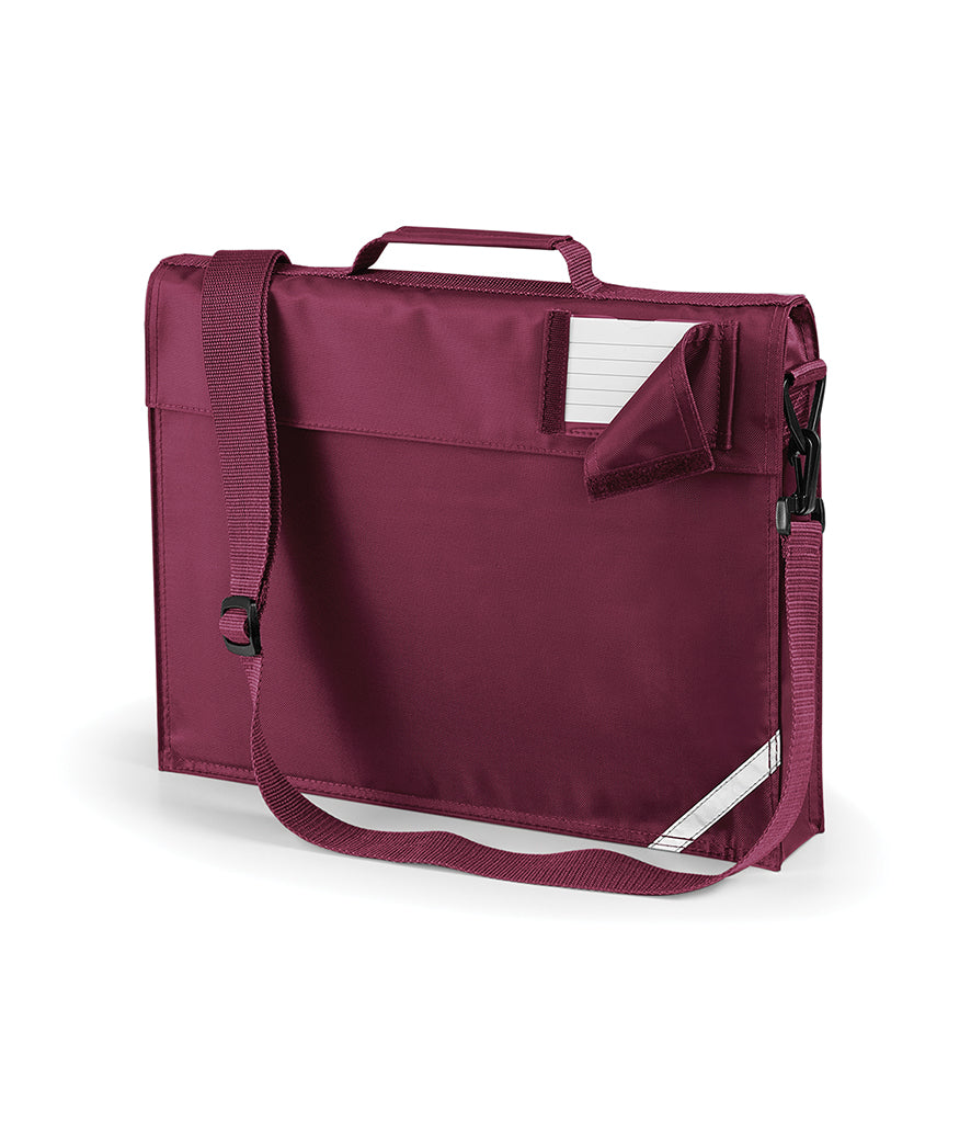 Junior Book Bag with Strap | Burgundy