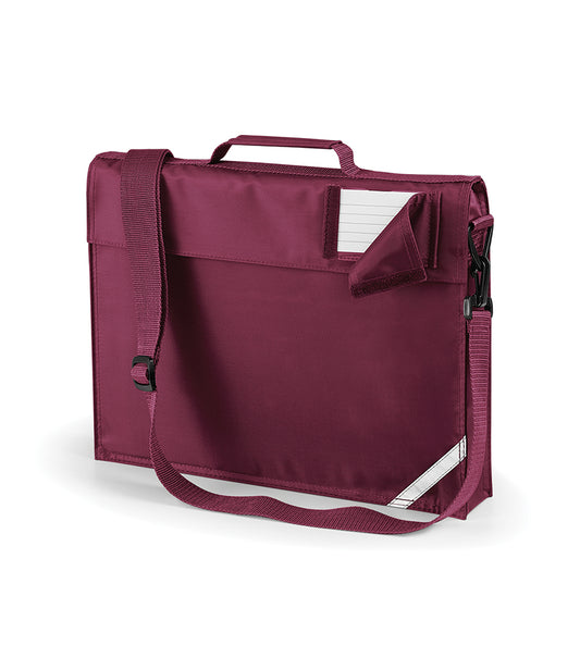 Junior Book Bag with Strap | Burgundy