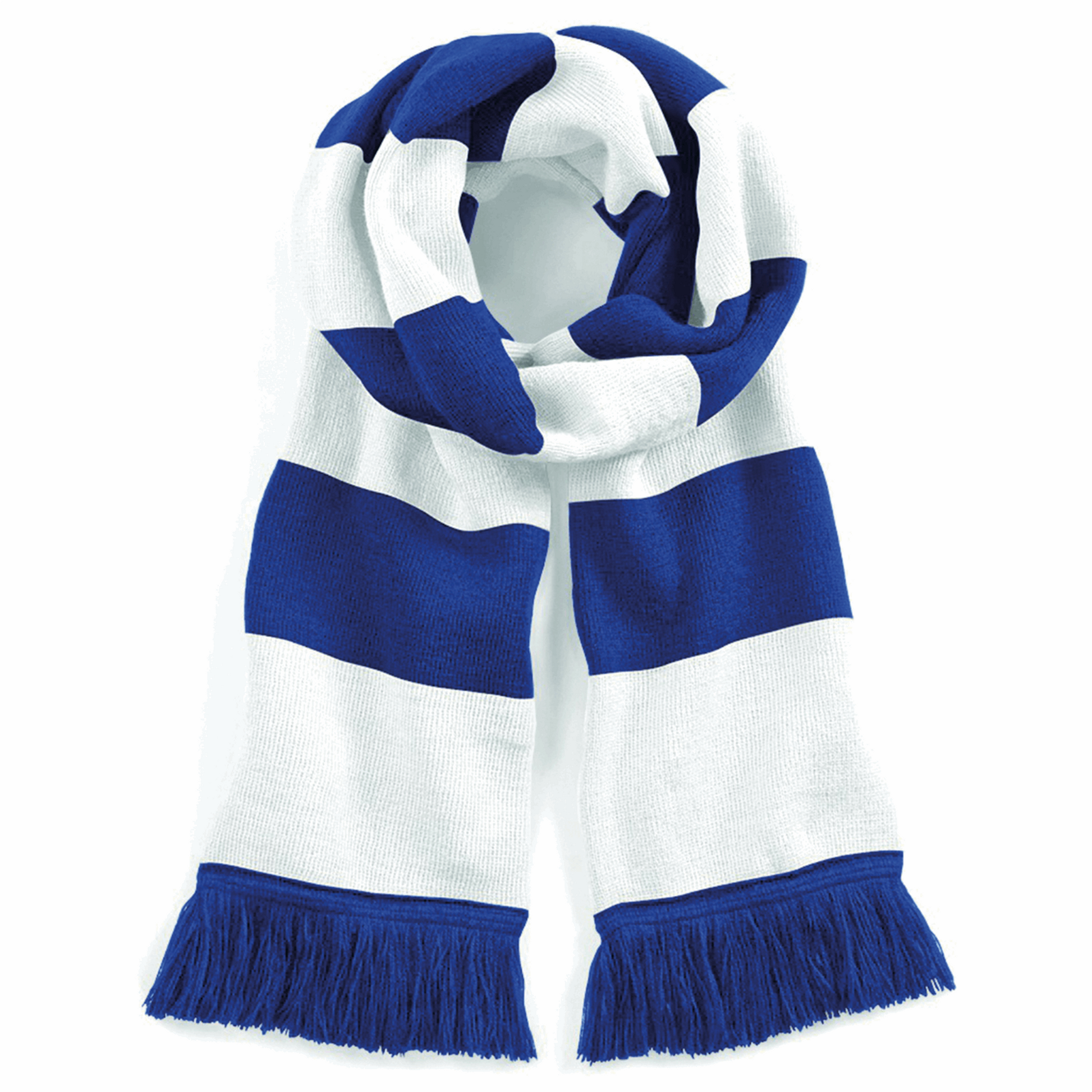 Royal Blue/White Stadium Scarf